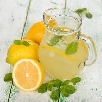 Pixwords The image with lemons, lemon, mint, drink Olga Vasileva (Olyina)