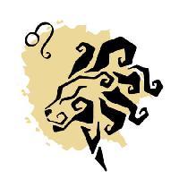 abstract, leo, lion, black, yellow,  Katyau - Dreamstime