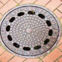 hole, round, steel, ground, sidewalk, object, holes Sergei Butorin - Dreamstime