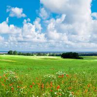 Pixwords The image with land, landscape, sky, clouds Martin Fischer - Dreamstime