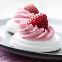 Pixwords The image with strawberry, dessert, sweets, cream, eat, food Liv Friis-larsen (Looby)