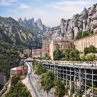 mountain, mountains, building, sky, road, nature Reidlphoto