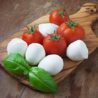 food, tomatoes, green, vegetables, cheese, white Unknown1861 - Dreamstime