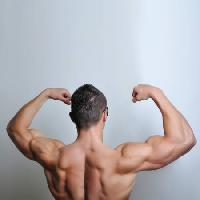 man, back, muscle, head, hands Alen Ciric - Dreamstime