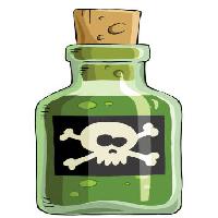 Pixwords The image with green, bottle, skull Dedmazay - Dreamstime