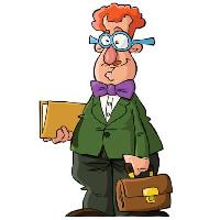 bag, suitcase, folder, glasses, bowtie Dedmazay - Dreamstime