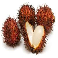 open, four, empty, rambutan, fruit, core, spikes Niderlander - Dreamstime