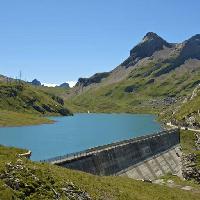 dam, water, mountain, mountains, river, green Asdf_1