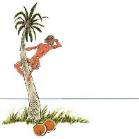 Pixwords The image with man, island, stranded, coconut, palm tree, look, sea, ocean Sylverarts - Dreamstime