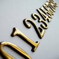 numbers, gold Anette Linnea Rasmussen - Dreamstime