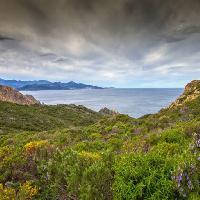 Pixwords The image with nature, landscape, sea, ocean, green, sky, storm Jon Ingall (Joningall)