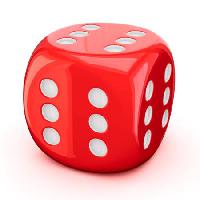 dice, red, six Timbrk - Dreamstime