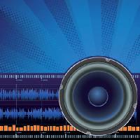 Pixwords The image with speaker, wave, sound Jut - Dreamstime