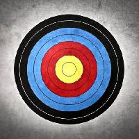 round, target, darts, red, yellow Bowie15 - Dreamstime