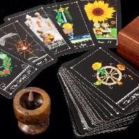Pixwords The image with cards, deck, game, black Creativefire