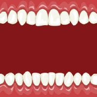 Pixwords The image with mouth, white, red, teeth Dedmazay - Dreamstime
