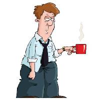 man, coffee, cofe, coffe, red, cup Dedmazay - Dreamstime