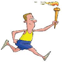 fire, run, runner, man Dedmazay - Dreamstime