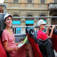 kid, woman, map, buss, city, building Pavel Losevsky - Dreamstime